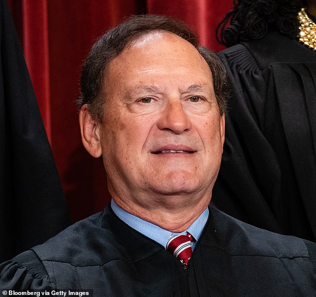 Senate Judiciary Democrats wrote a letter to Chief Justice John Roberts demanding Samuel Alito, above, recuse himself from future cases involving tax and ethics issues after the justice told Congress to stay out of the court's business