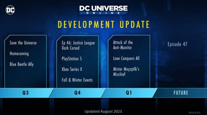 Relecture de ledito DC Universe Online Gets New Justice